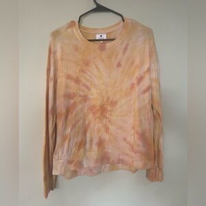 Sundry Hi Low Tie Dye Crewneck; Size 1
